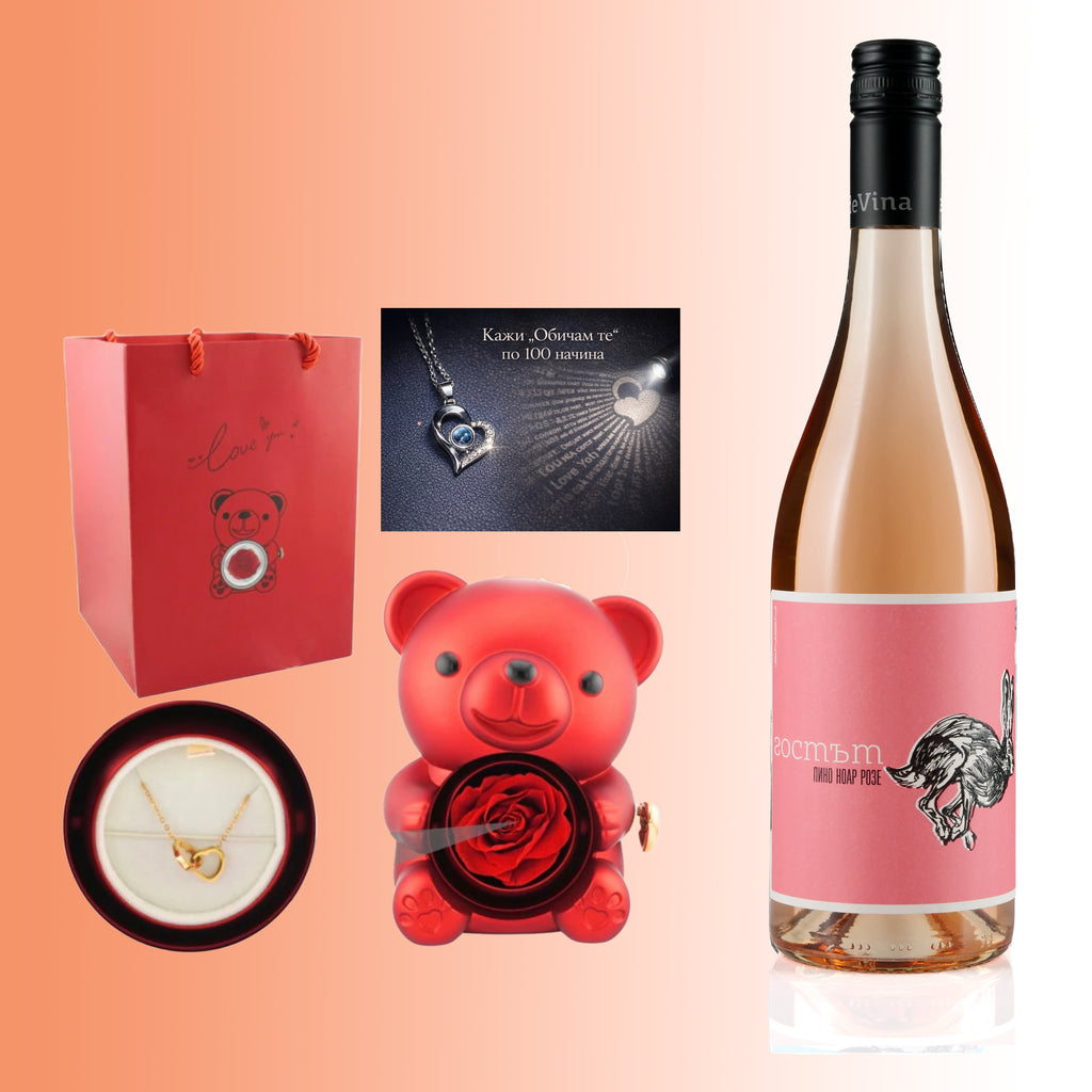КОМБО! Мече на Любовта + Вино ДеВина